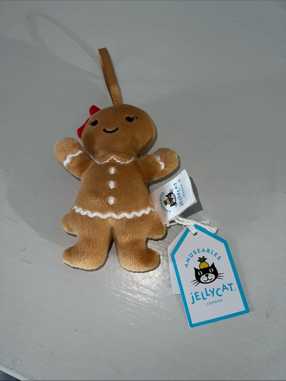 Jellycat festive Farley gingerbread Ruby ( retired) - Picture 4 of 5